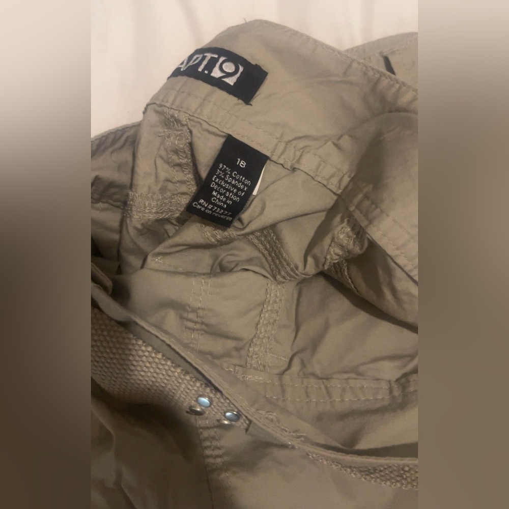 Apt. 9 Women's Cargo Joggers in Beige - Picture 5 of 5